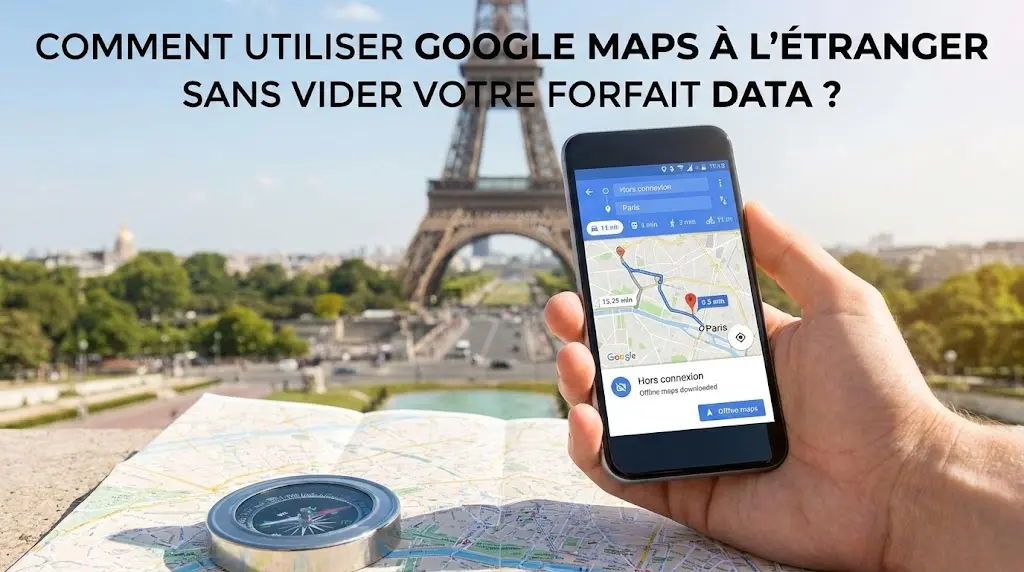 Comment Utiliser Google Maps à l'Étranger Sans Vider Votre Forfait Data ?