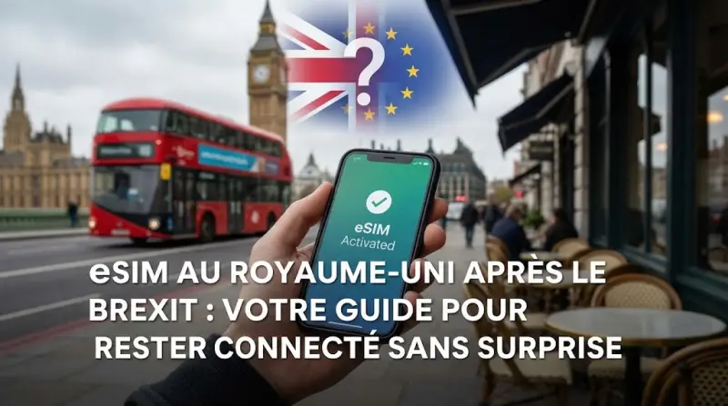 eSIM au Royaume-Uni après le Brexit : Votre Guide pour Rester Connecté Sans Surprise