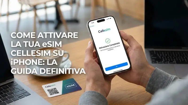 Come Attivare la Tua eSIM Cellesim su iPhone: La Guida Definitiva