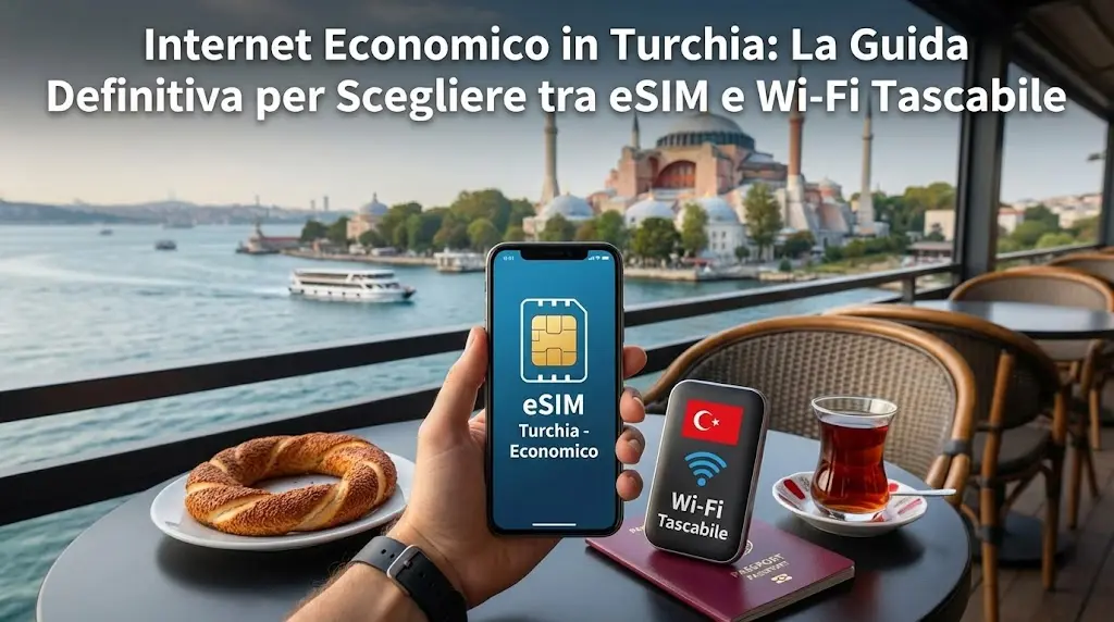 Internet Economico in Turchia: La Guida Definitiva per Scegliere tra eSIM e Wi-Fi Tascabile