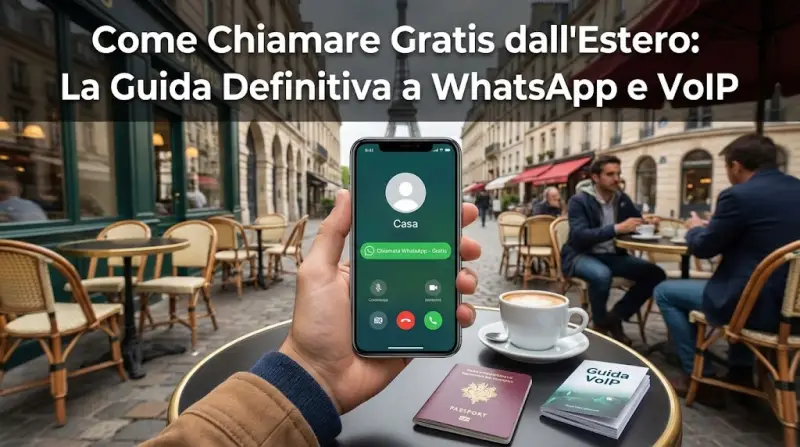 Come Chiamare Gratis dall'Estero: La Guida Definitiva a WhatsApp e VoIP