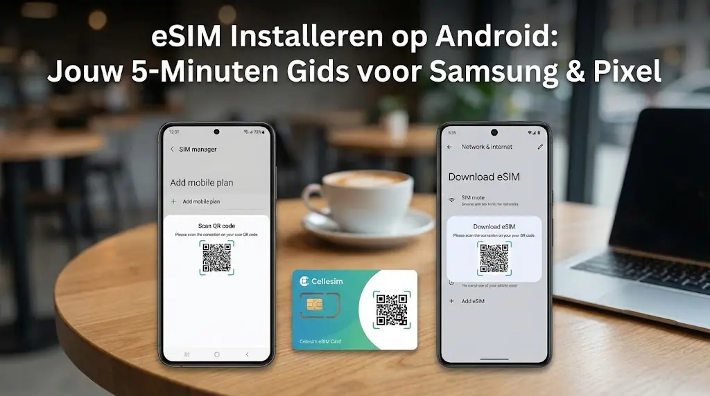 eSIM Installeren op Android: Jouw 5-Minuten Gids voor Samsung & Pixel