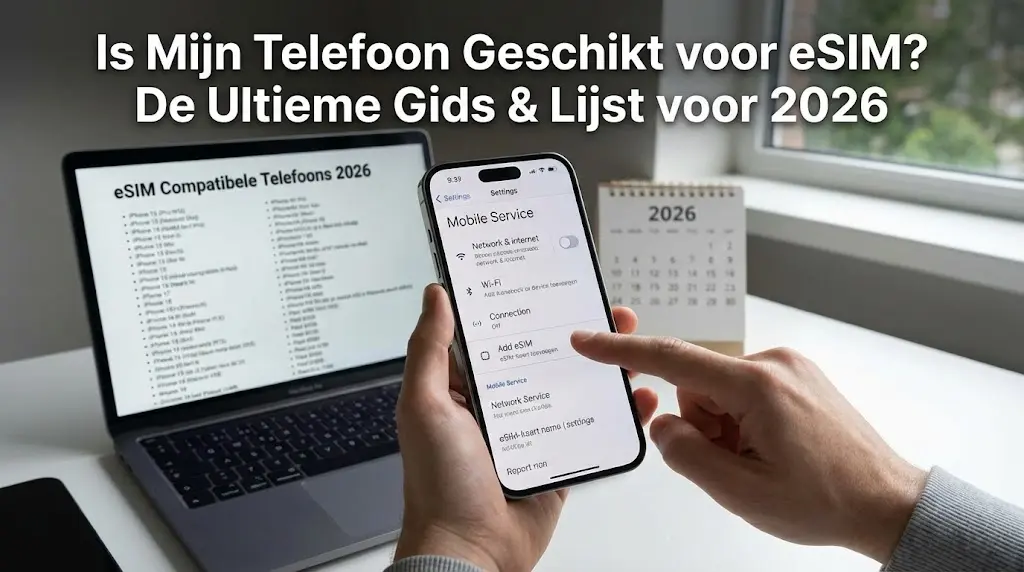 Is Mijn Telefoon Geschikt voor eSIM? De Ultieme Gids & Lijst voor 2026