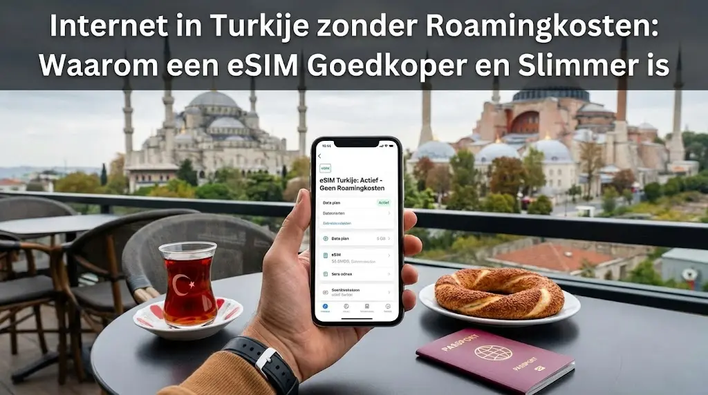 Internet in Turkije zonder Roamingkosten: Waarom een eSIM Goedkoper en Slimmer is