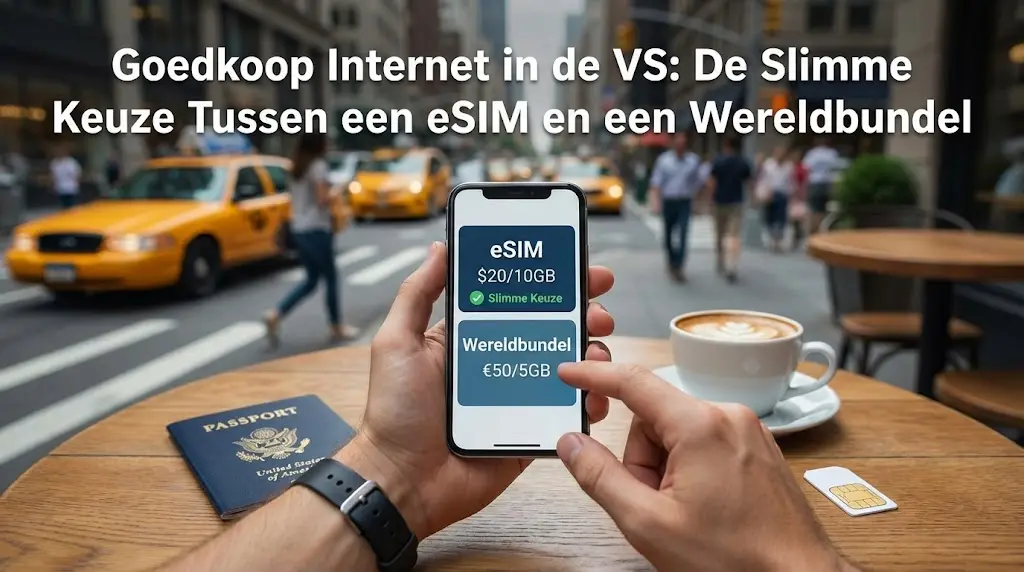 Goedkoop Internet in de VS: De Slimme Keuze Tussen een eSIM en een Wereldbundel