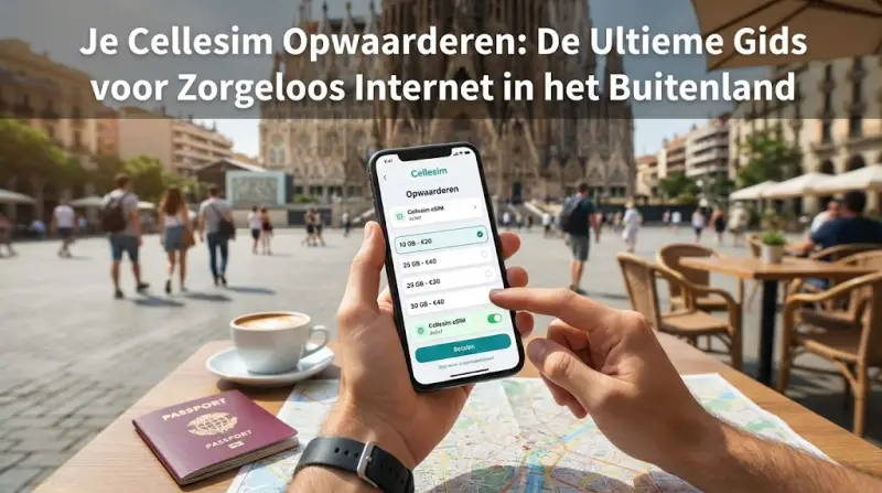 Je Cellesim Opwaarderen: De Ultieme Gids voor Zorgeloos Internet in het Buitenland