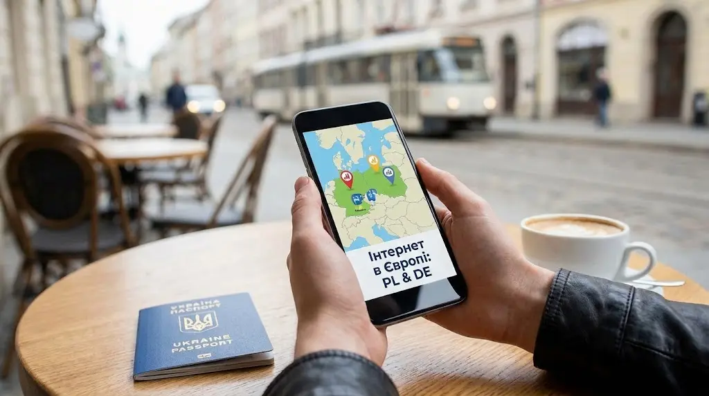 Інтернет у Європі для українців: Ваш повний гід по Польщі та Німеччині