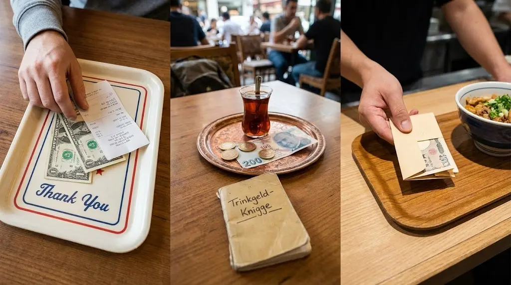 Trinkgeld-Knigge weltweit: Der ultimative Guide für USA, Türkei & Asien