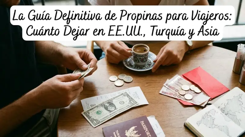 La Guía Definitiva de Propinas para Viajeros: Cuánto Dejar en EE.UU., Turquía y Asia