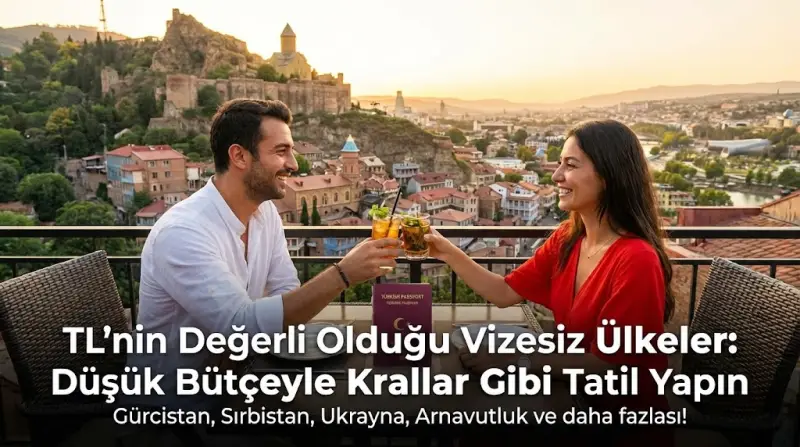 TL'nin Değerli Olduğu Vizesiz Ülkeler: Düşük Bütçeyle Krallar Gibi Tatil Yapın
