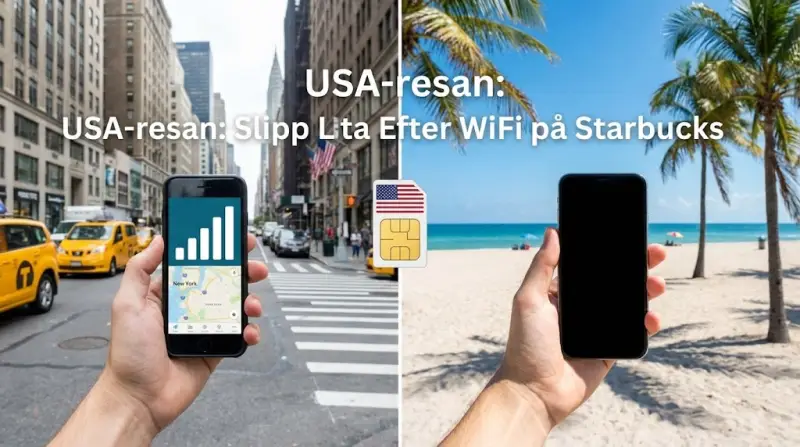 USA-resan: Slipp Leta Efter WiFi på Starbucks (Guide för New York & Florida)