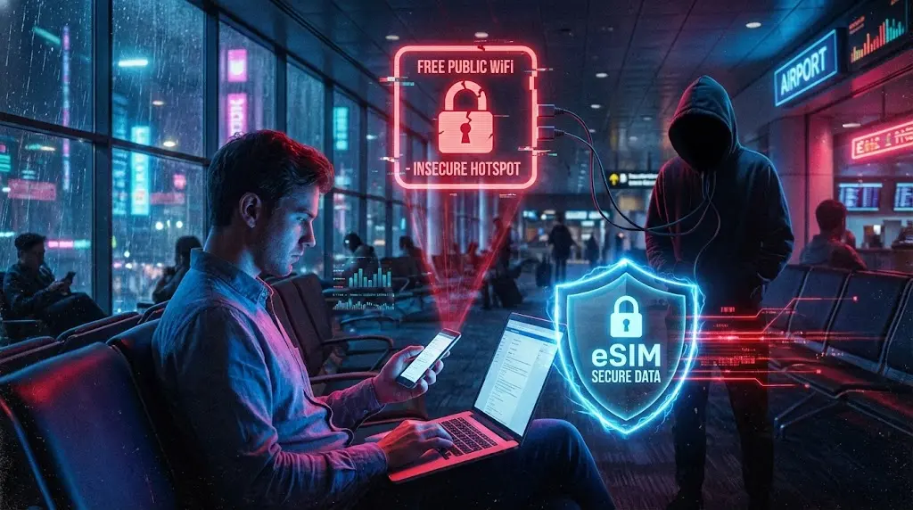 O Perigo do Wi-Fi Público: Por Que Sua Conexão Gratuita Pode Sair Caro