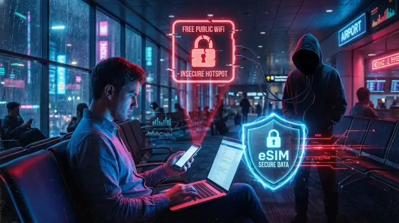 O Perigo do Wi-Fi Público: Por Que Sua Conexão Gratuita Pode Sair Caro