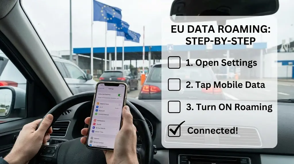 Зник зв'язок на кордоні? Ваш повний гайд з налаштування eSIM, щоб бути онлайн завжди