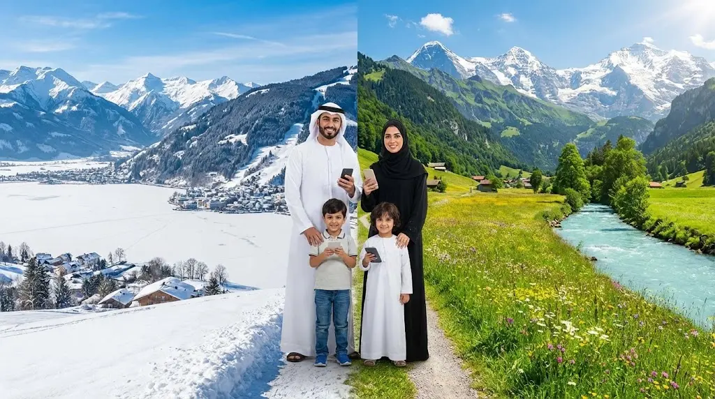 زيلامسي أم إنترلاكن؟ دليل العوائل الخليجية لصيف بارد في أوروبا