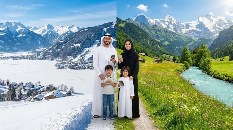 زيلامسي أم إنترلاكن؟ دليل العوائل الخليجية لصيف بارد في أوروبا