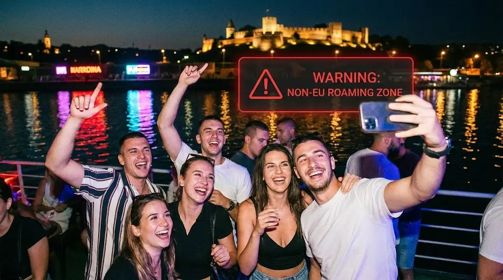 Απόδραση στο Βελιγράδι: Ο Οδηγός για να Μείνετε Online Χωρίς Χρεώσεις Roaming