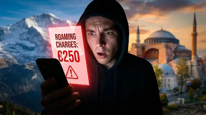 Roaming Ελβετία & Τουρκία: Ο Απόλυτος Οδηγός για να Μη Γυρίσεις με Φουσκωμένο Λογαριασμό