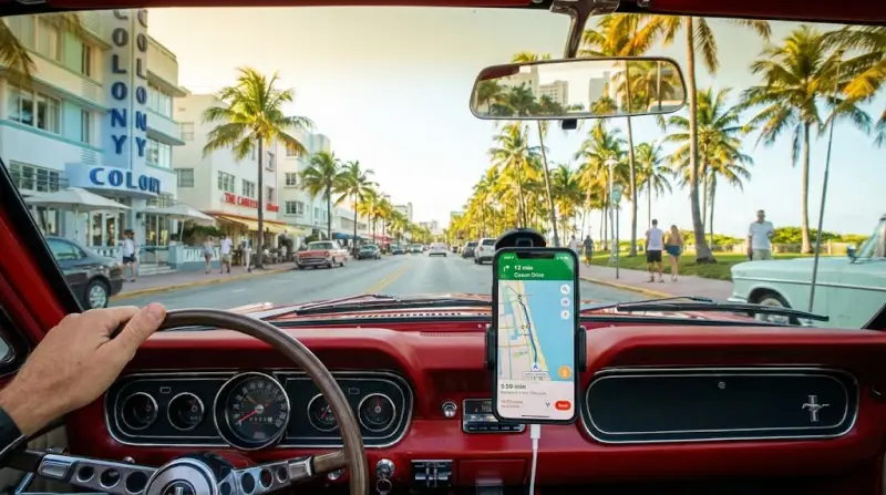 USA Roadtrip 2026: Slik Sikrer du Billig Data til Google Maps og Spotify