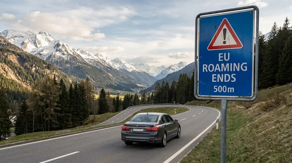 Kjører du gjennom Sveits? Husk at “Roam Like Home” IKKE gjelder her!