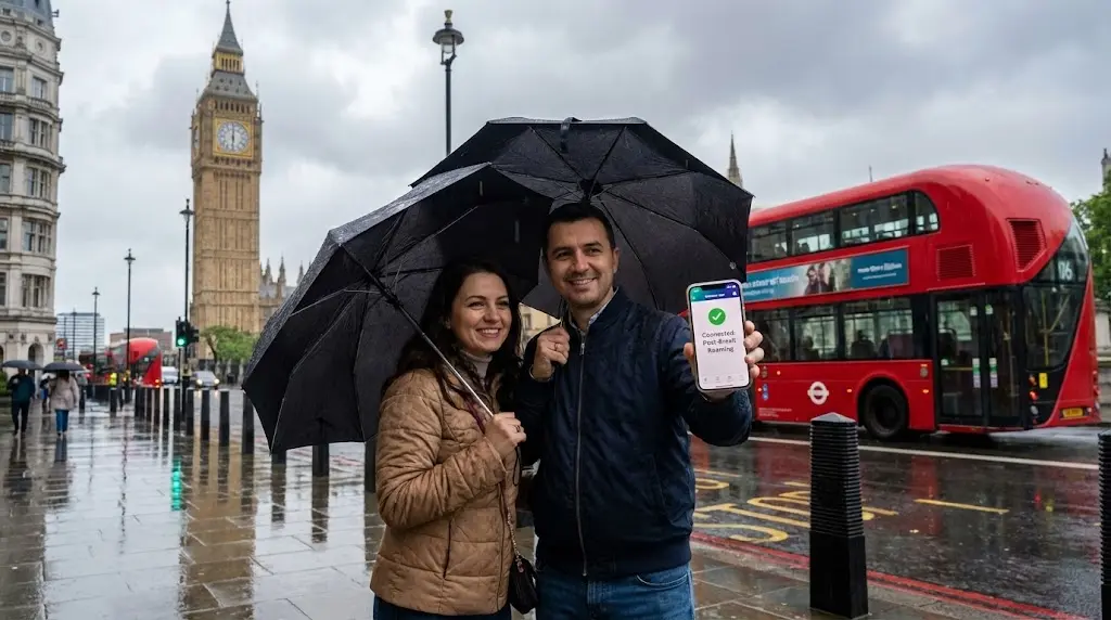 Londra și UK în 2026: Ghidul esențial de internet mobil pentru români după Brexit