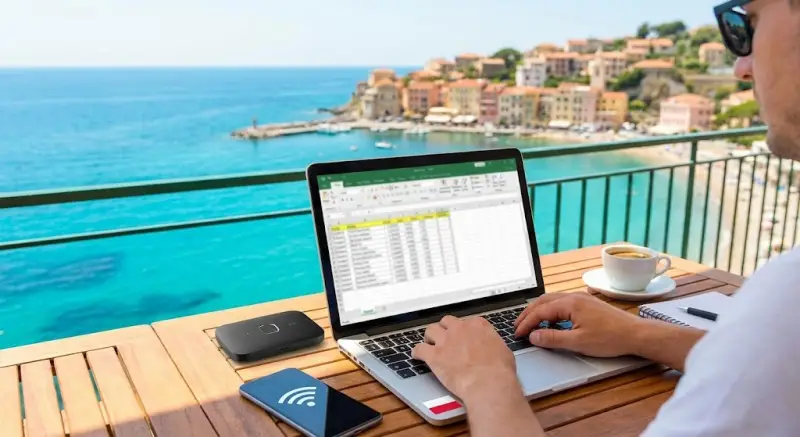 Workation dla Polaków: Gdzie jechać i jak mieć pewny internet do pracy?