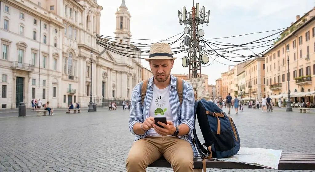 لماذا الإنترنت بطيء خارج البلاد؟ كشف الأسباب الخفية وراء ضعف التجوال