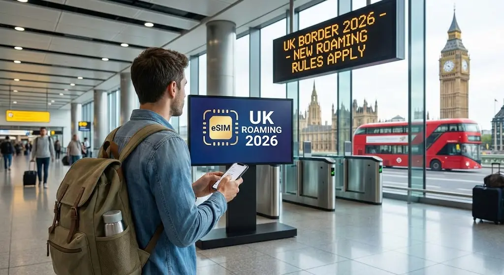 Reisen nach UK 2026: Die neuen Roaming-Regeln & Ihre eSIM-Lösung