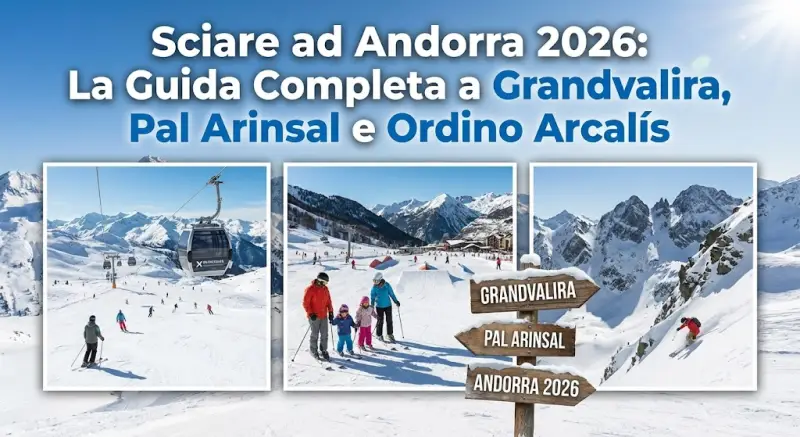 Sciare ad Andorra 2026: La Guida Completa a Grandvalira, Pal Arinsal e Ordino Arcalís