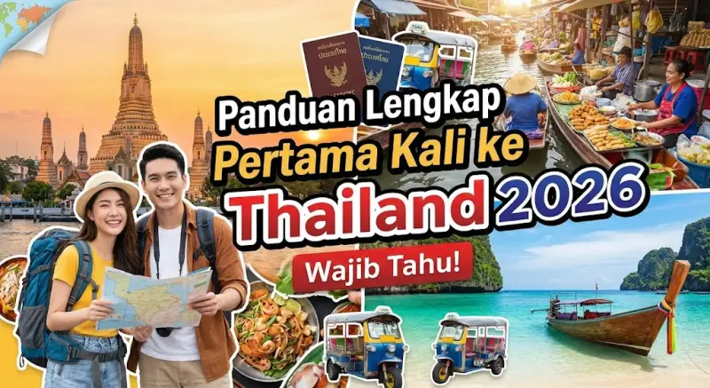 Panduan Lengkap Pertama Kali ke Thailand 2026: Semua yang Wajib Anda Tahu!