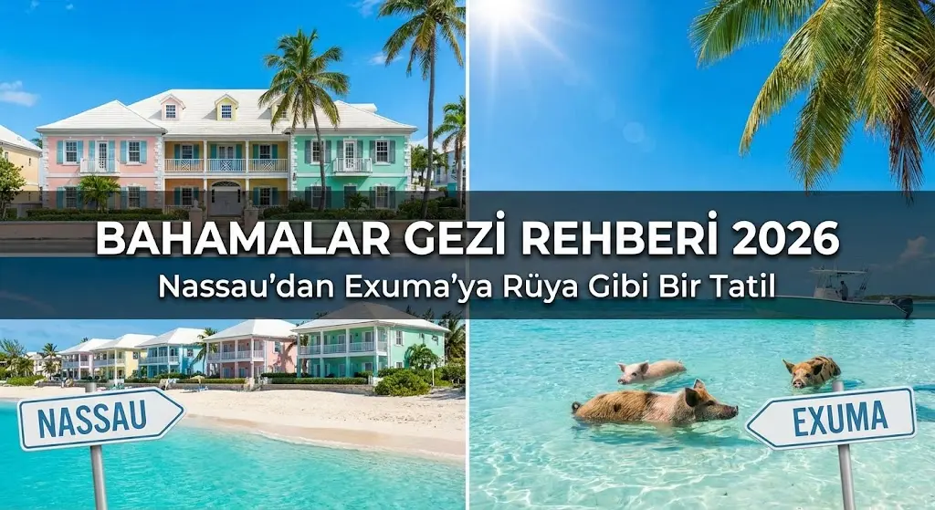 Bahamalar Gezi Rehberi 2026: Nassau'dan Exuma'ya Rüya Gibi Bir Tatil