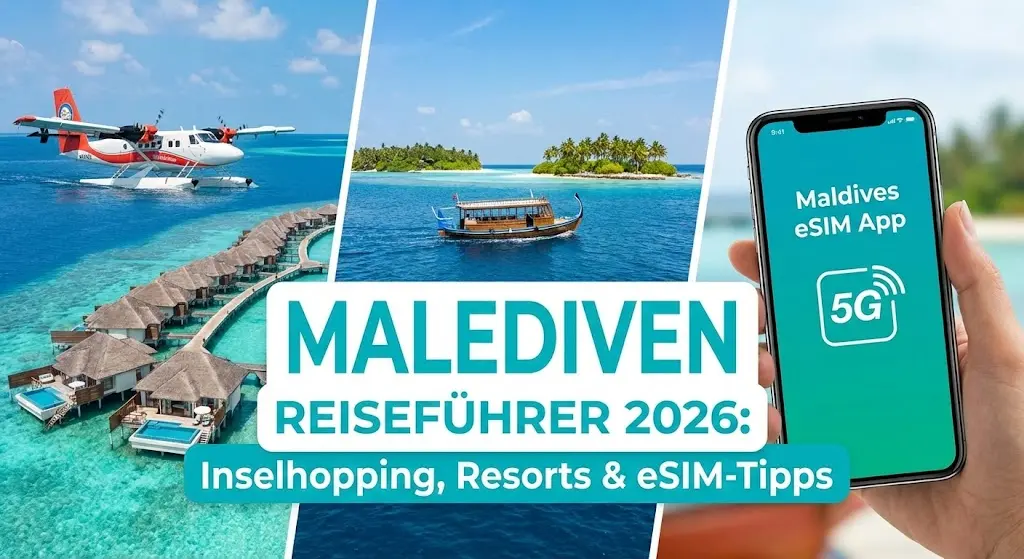 Ihr ultimativer Malediven Reiseführer 2026: Inseln, Abenteuer und nahtloses Internet