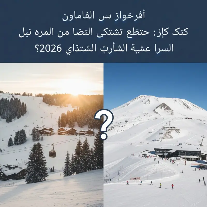 أولوداغ أم إرجييس: كيف تختار منتجع التزلج الأنسب لك في تركيا لشتاء 2026؟