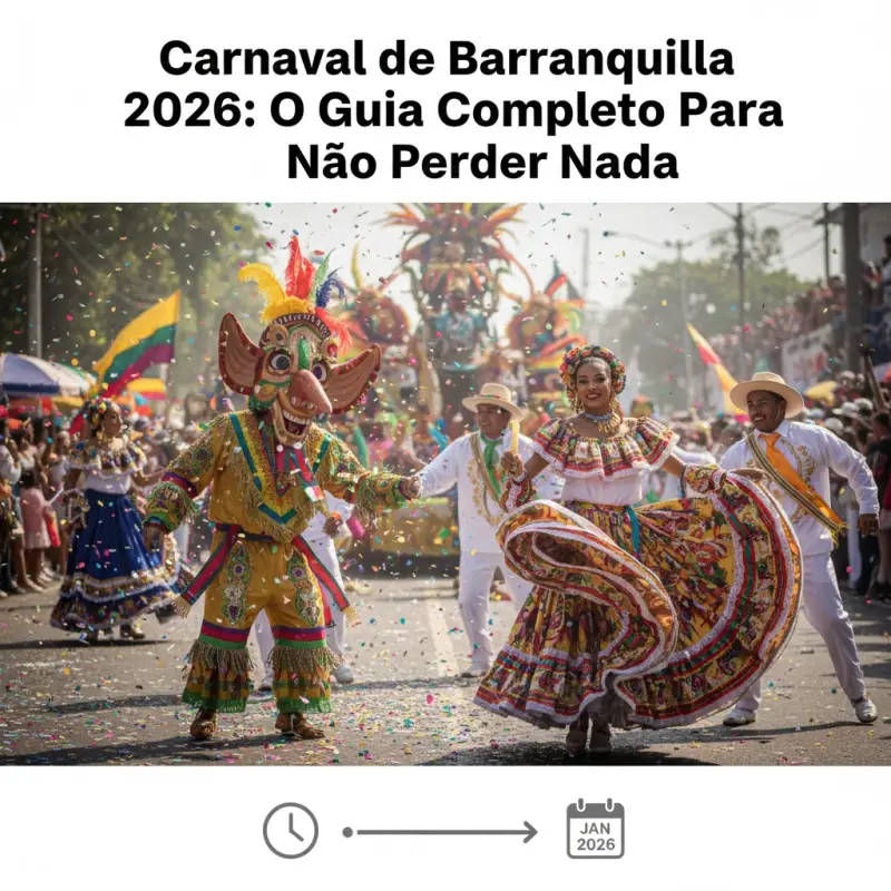Carnaval de Barranquilla 2026: O Guia Completo Para Não Perder Nada