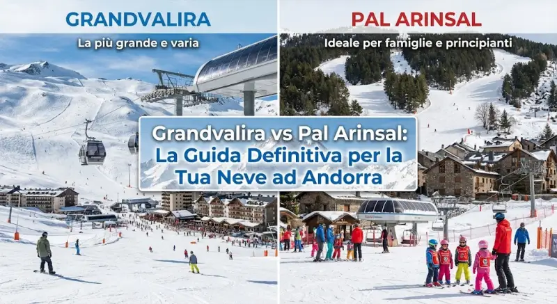 Grandvalira vs Pal Arinsal: La Guida Definitiva per la Tua Neve ad Andorra