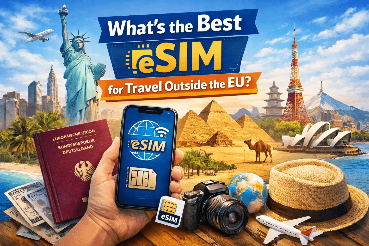 I’m German: What’s the Best eSIM for Travel Outside the EU?