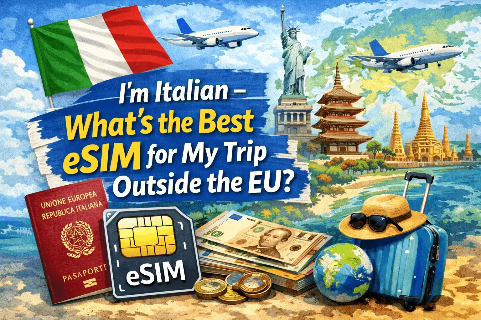 I’m Italian – What’s the Best eSIM for My Trip Outside the EU?