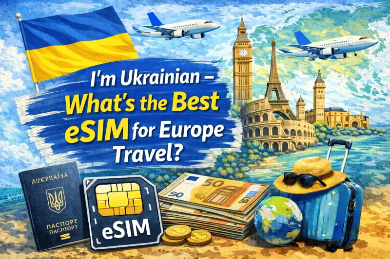 I’m Ukrainian – What’s the Best eSIM for Europe Travel?