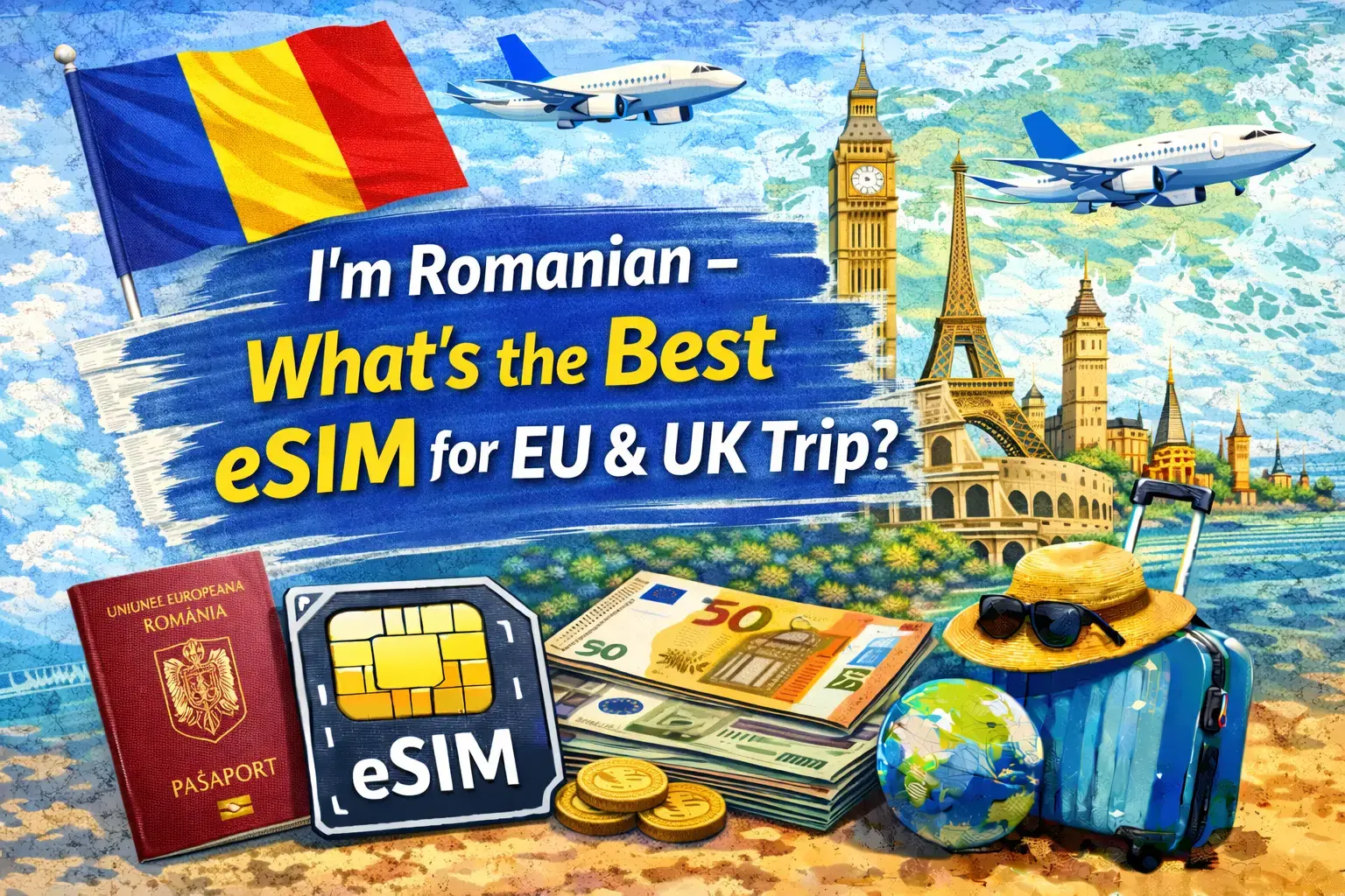 I’m Romanian – What’s the Best eSIM for My EU & UK Trip?