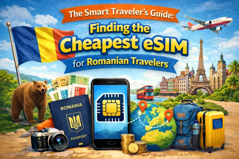 The Smart Traveler's Guide: Finding the Cheapest eSIM for Romanian Travelers