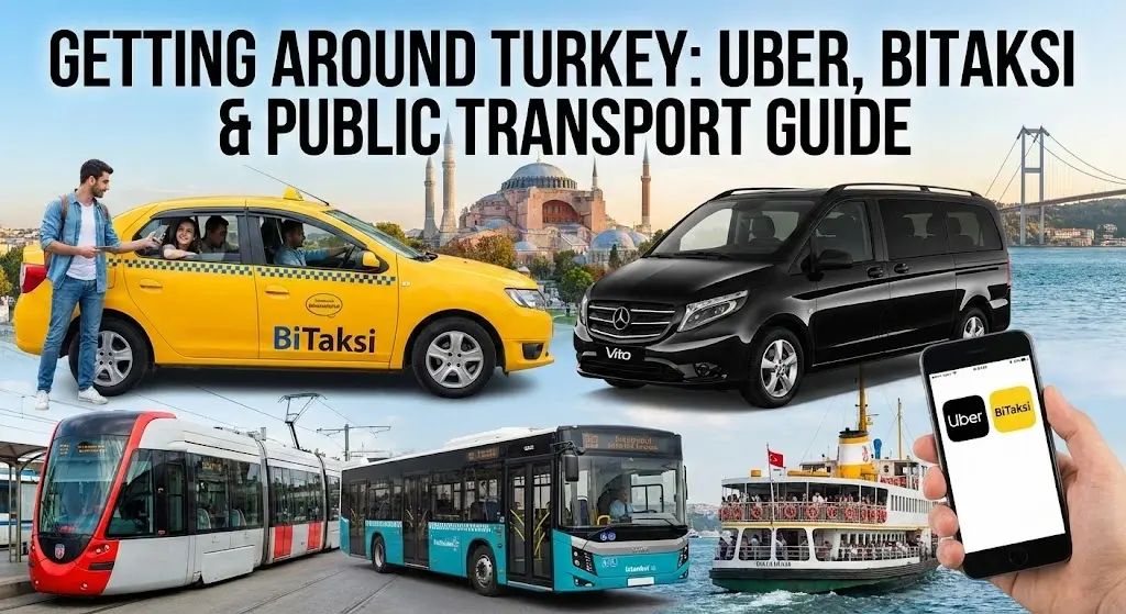 Your Ultimate Guide to Getting Around Turkey: Uber, BiTaksi & Public Transport