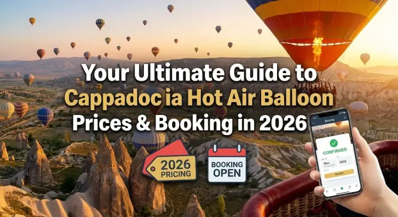 Your Ultimate Guide to Cappadocia Hot Air Balloon Prices & Booking in 2026