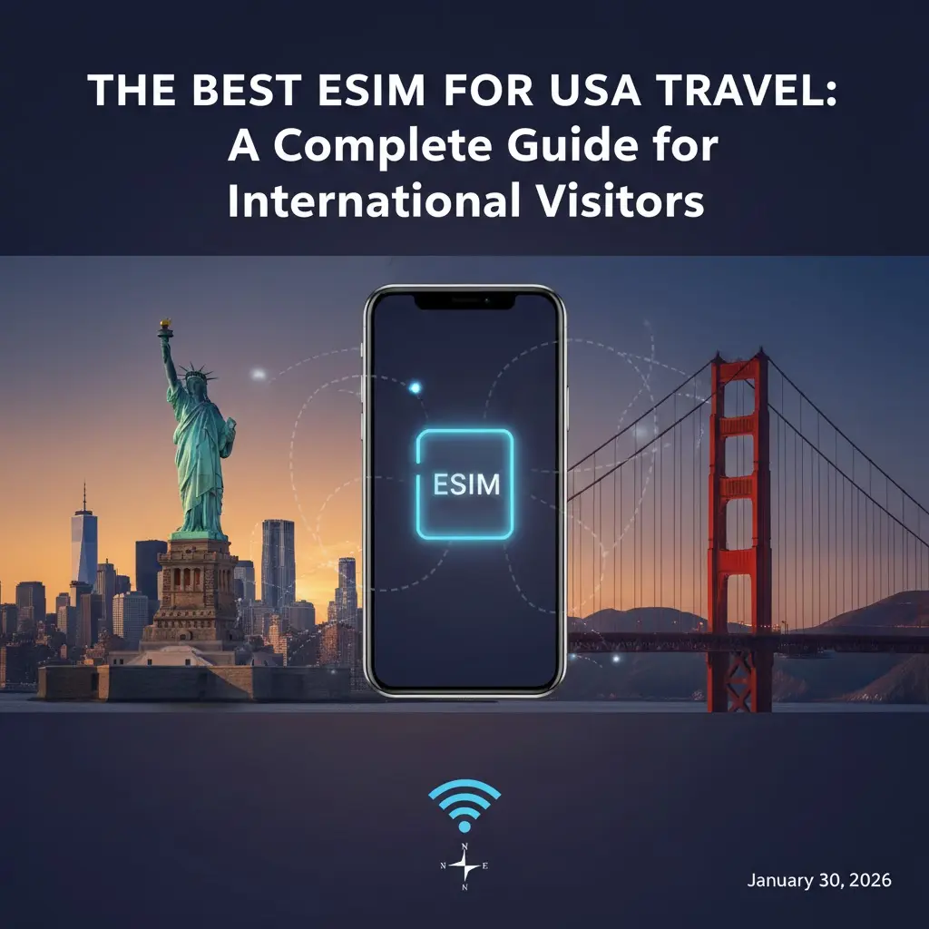 The Best eSIM for USA Travel: A Complete Guide for International Visitors