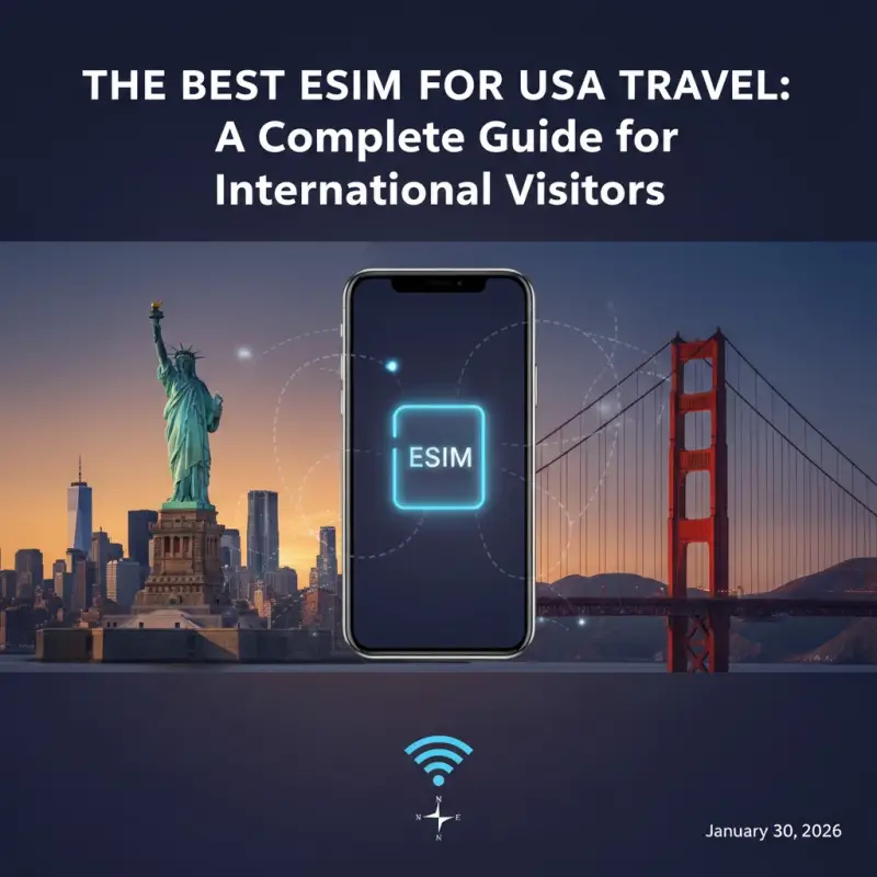 The Best eSIM for USA Travel: A Complete Guide for International Visitors