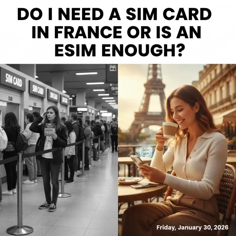 Do I Need a SIM Card in France or Is an eSIM Enough?