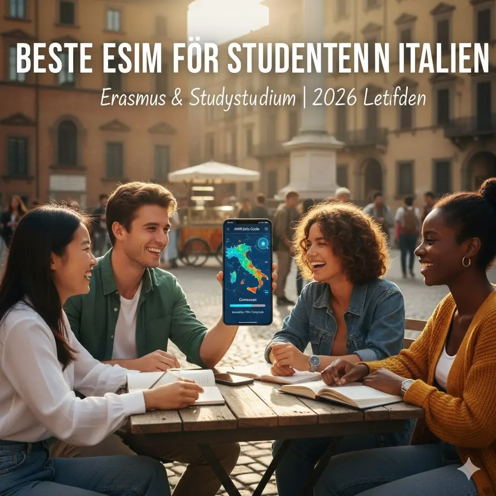 Beste eSIM für Studenten in Italien (Erasmus & Ausland) | 2026