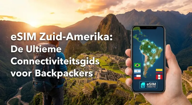 eSIM Zuid-Amerika: De Ultieme Connectiviteitsgids voor Backpackers