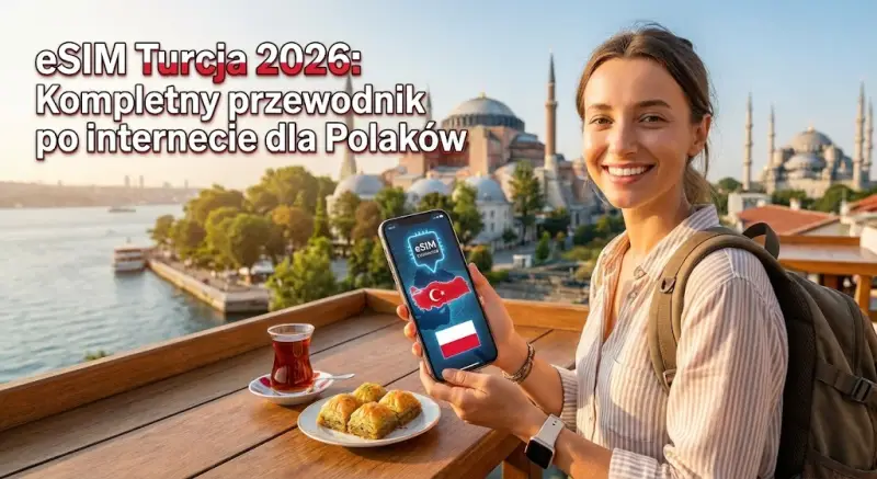 eSIM Turcja 2026: Kompletny przewodnik po internecie dla Polaków