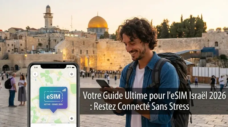 Votre Guide Ultime pour l'eSIM Israël 2026 : Restez Connecté Sans Stress