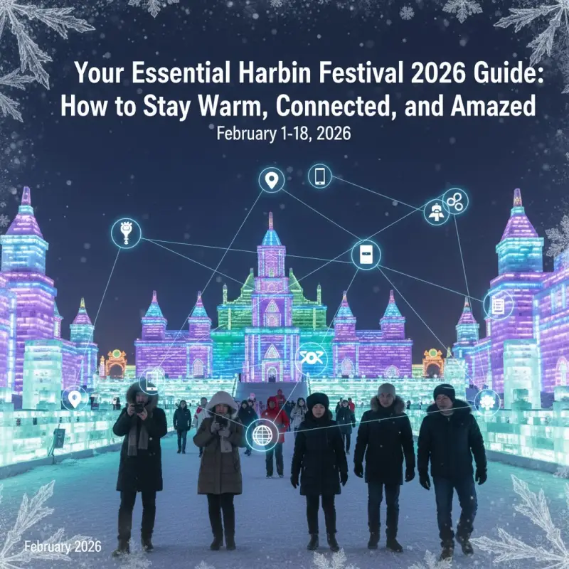 Your Essential Harbin Ice Festival 2026 Guide: How to Stay Warm, Connected, and Amazed